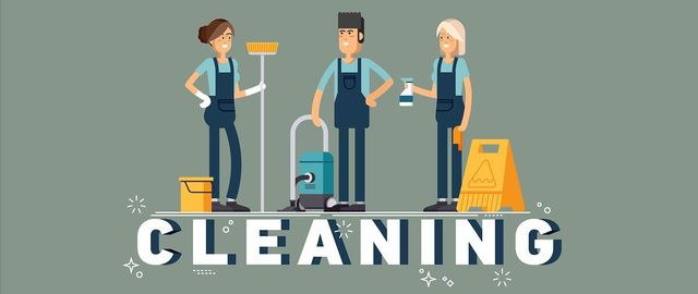 Find out how fast is the work of a cleaning company (entreprise de nettoyage)